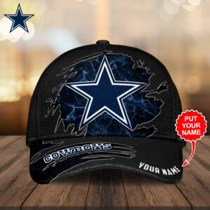 Sportswearmerch Personalized Dallas Cowboys NFL Classic Cap Gift For Fan