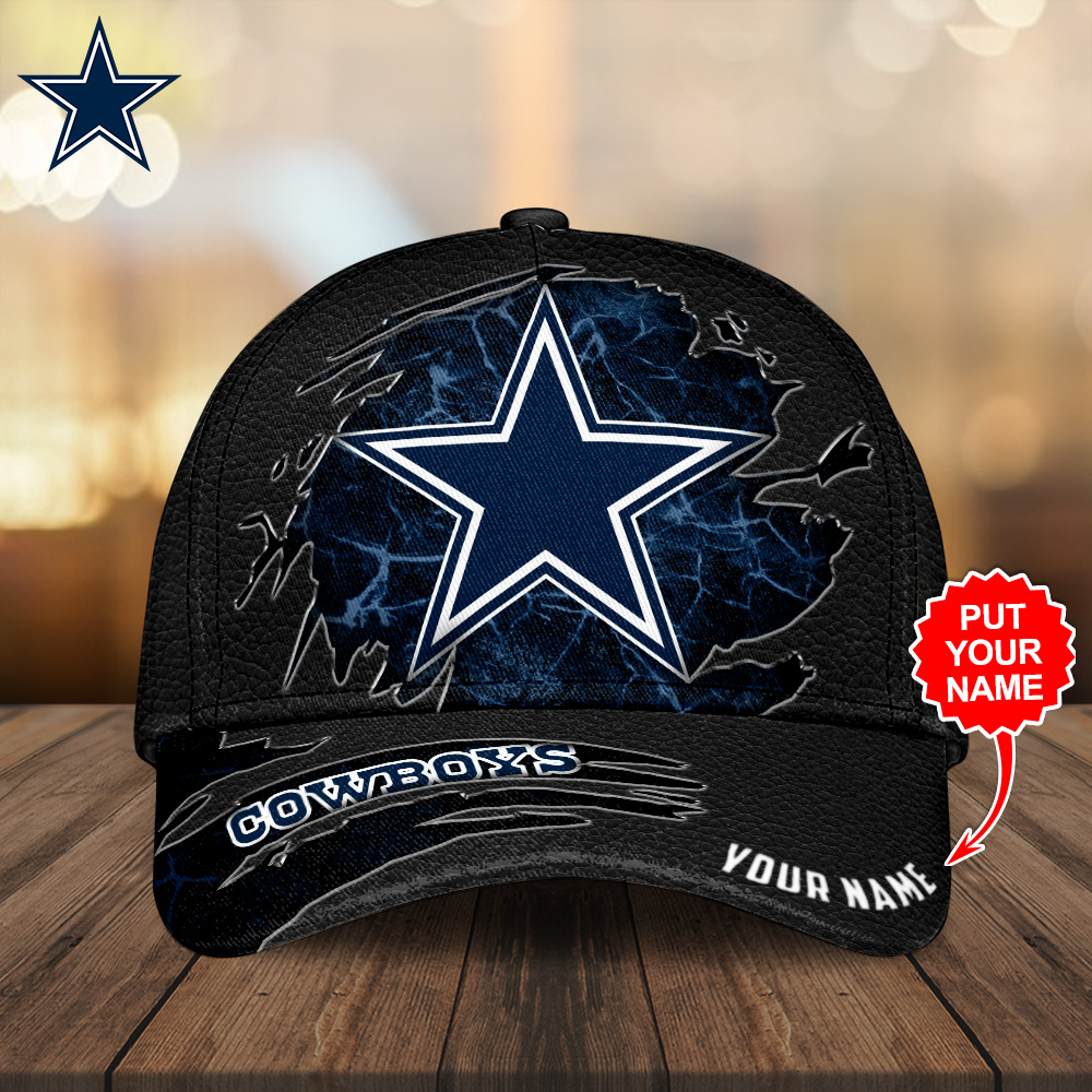 Sportswearmerch Personalized Dallas Cowboys NFL Classic Cap Gift For Fan