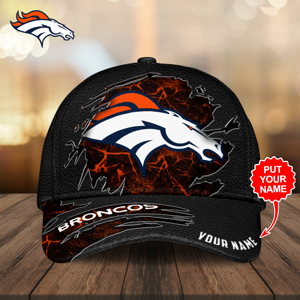 Sportswearmerch Personalized Denver Broncos NFL Classic Cap Gift For Fan