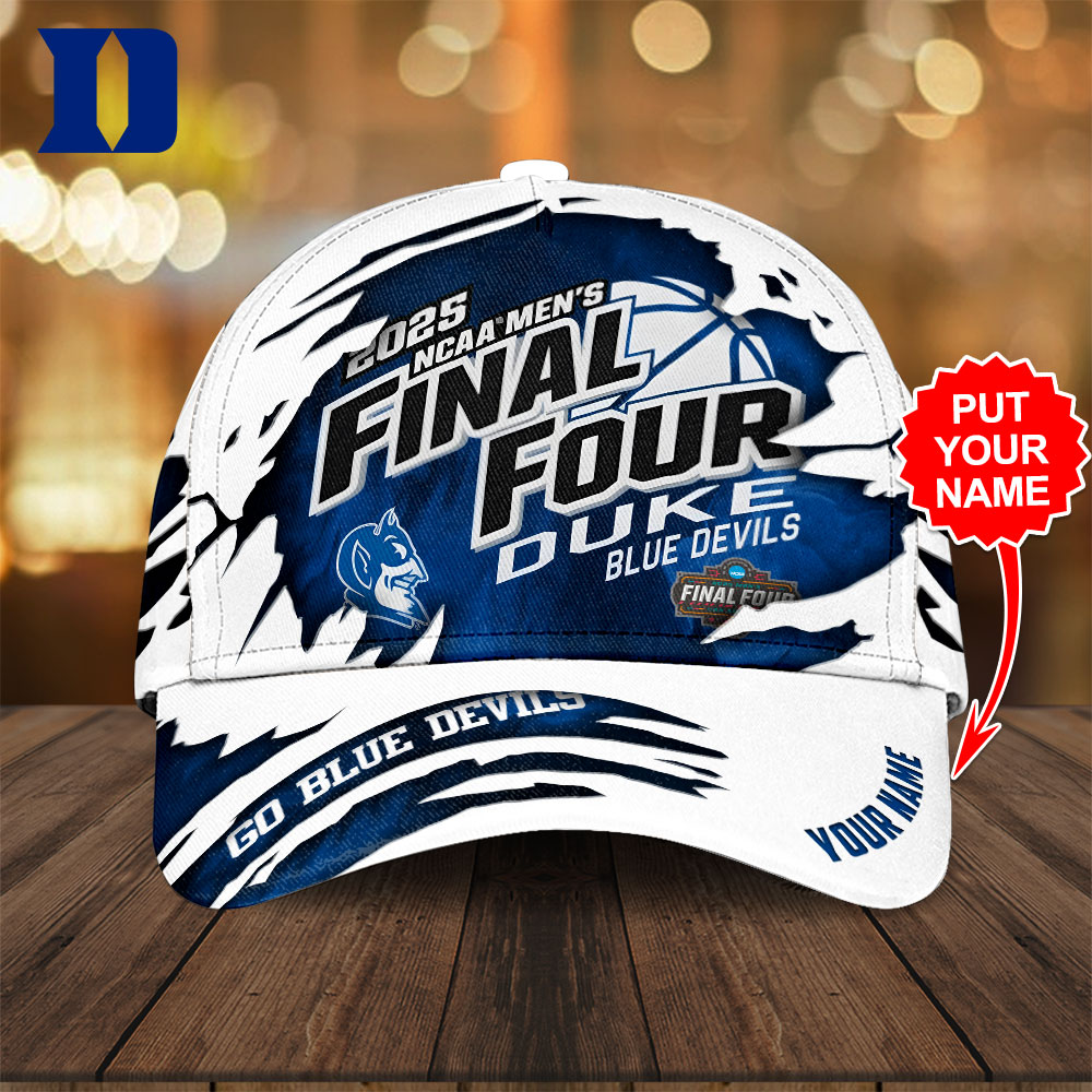 Sportswearmerch Personalized Duke Blue Devils NCAA Men's Basketball Classic Cap For Fan
