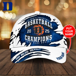 Sportswearmerch Personalized Duke Blue Devils NCAA Men's Basketball Classic Cap For Fan