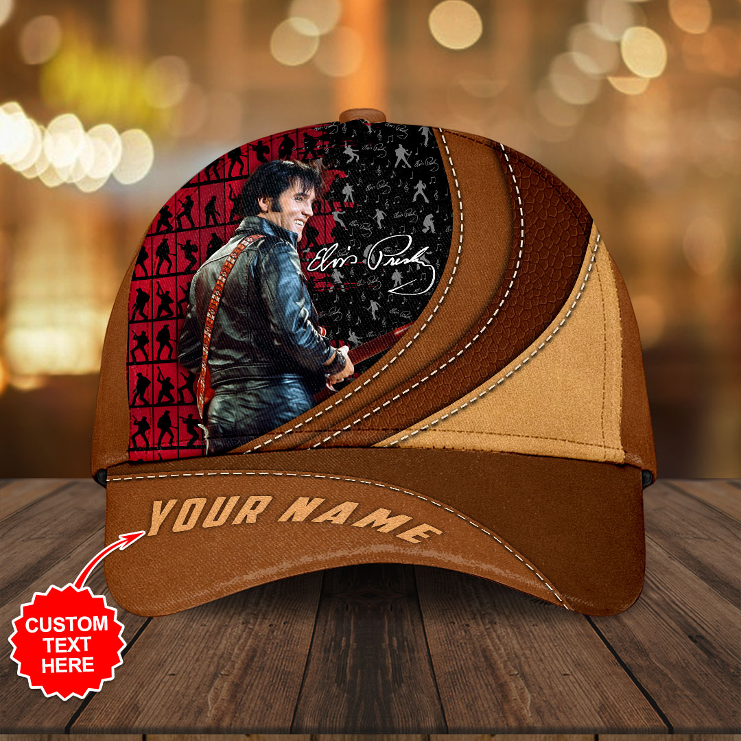 Sportswearmerch Personalized Elvis Presley Music Classic Cap Gift For Fan
