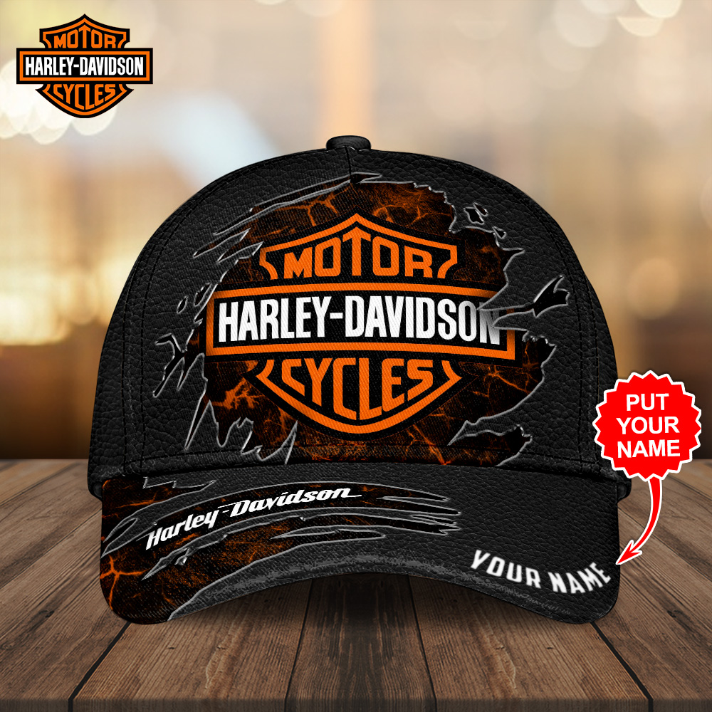 Sportswearmerch Personalized Harley Davidson Car Classic Cap Gift For Fan