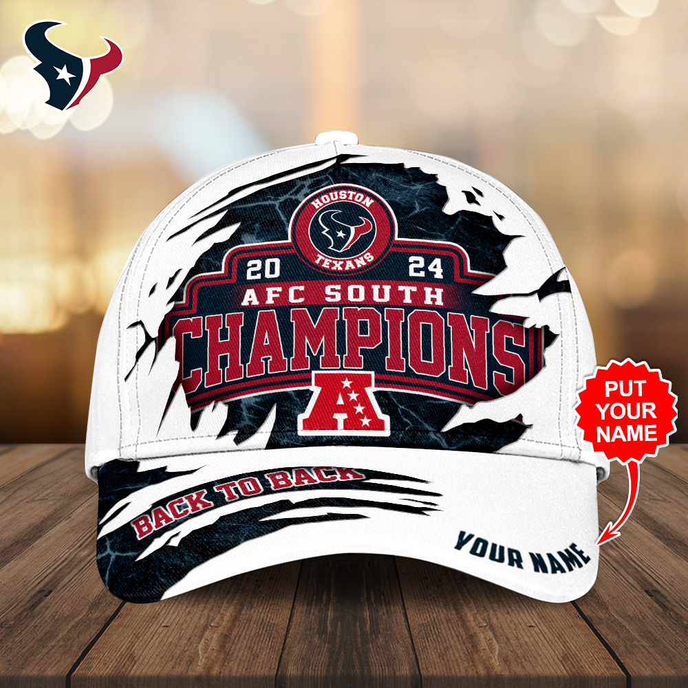 Sportswearmerch Personalized Houston Texans NFL Classic Cap Gift For Fan