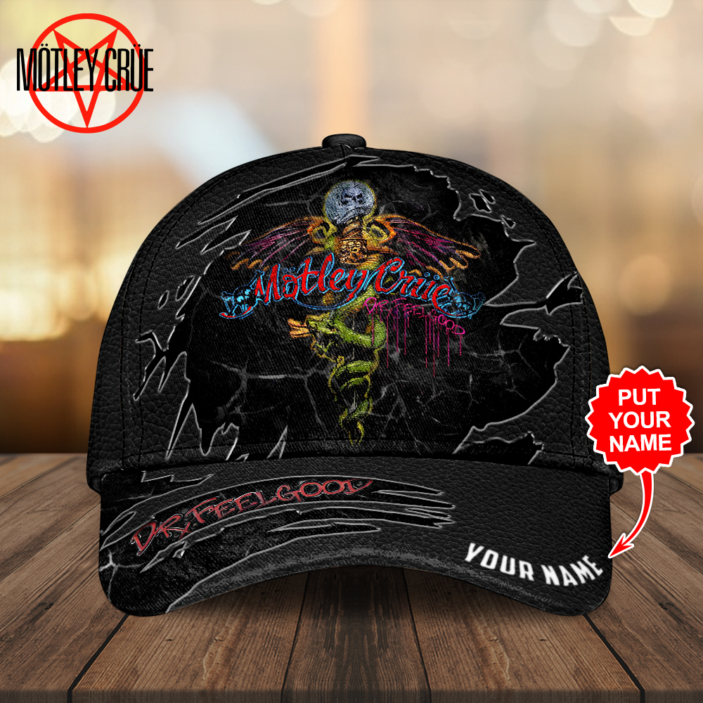 Sportswearmerch Personalized Mötley Crüe Music Classic Cap Gift For Fan