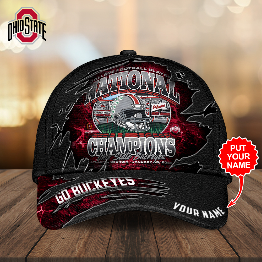 Sportswearmerch Personalized Ohio State Buckeyes NCAA Football Classic Cap Gift For Fan