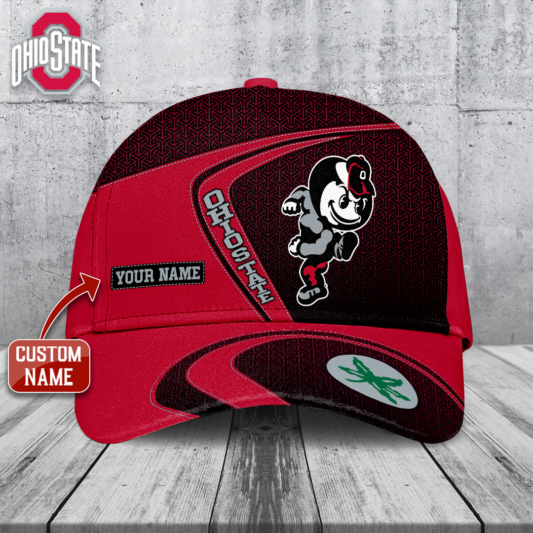 Sportswearmerch Personalized Ohio State Buckeyes NCAA Football Classic Cap Gift For Fan