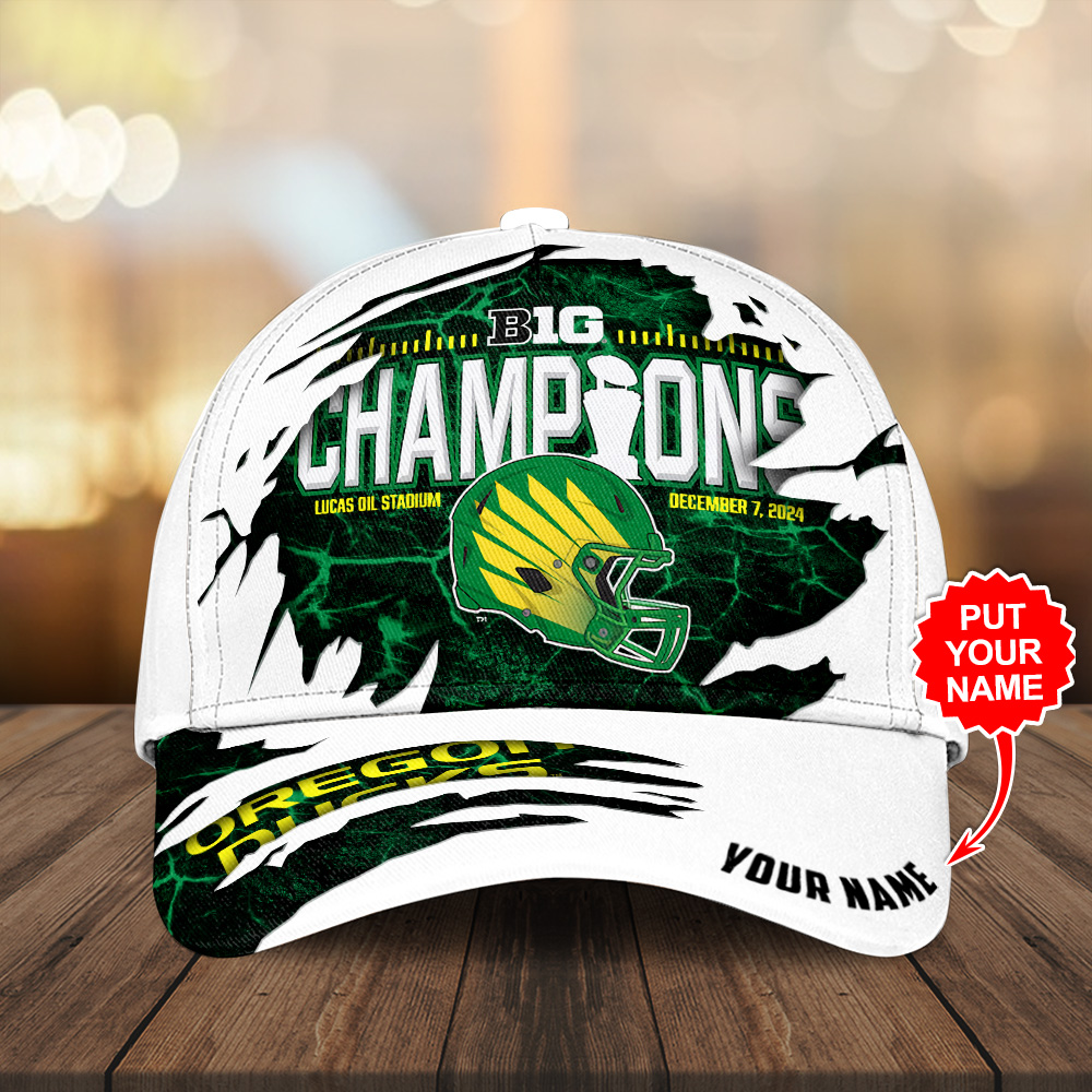 Sportswearmerch Personalized Oregon Ducks NCAA Football Classic Cap For Fan