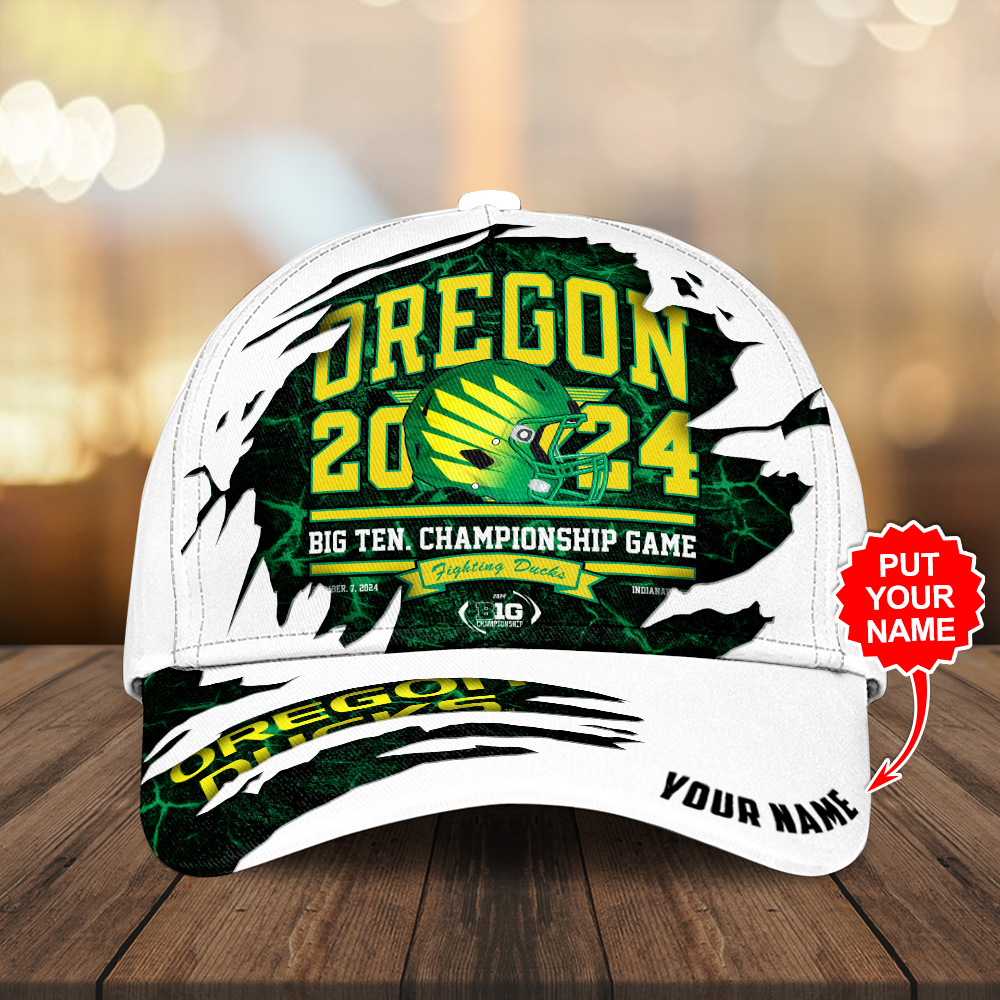 Sportswearmerch Personalized Oregon Ducks NCAA Football Classic Cap Gift For Fan