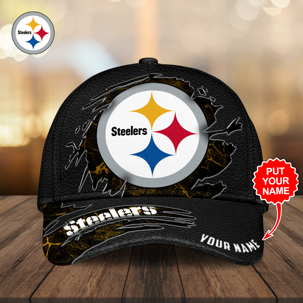 Sportswearmerch Personalized Pittsburgh Steelers NFL Classic Cap Gift For Fan