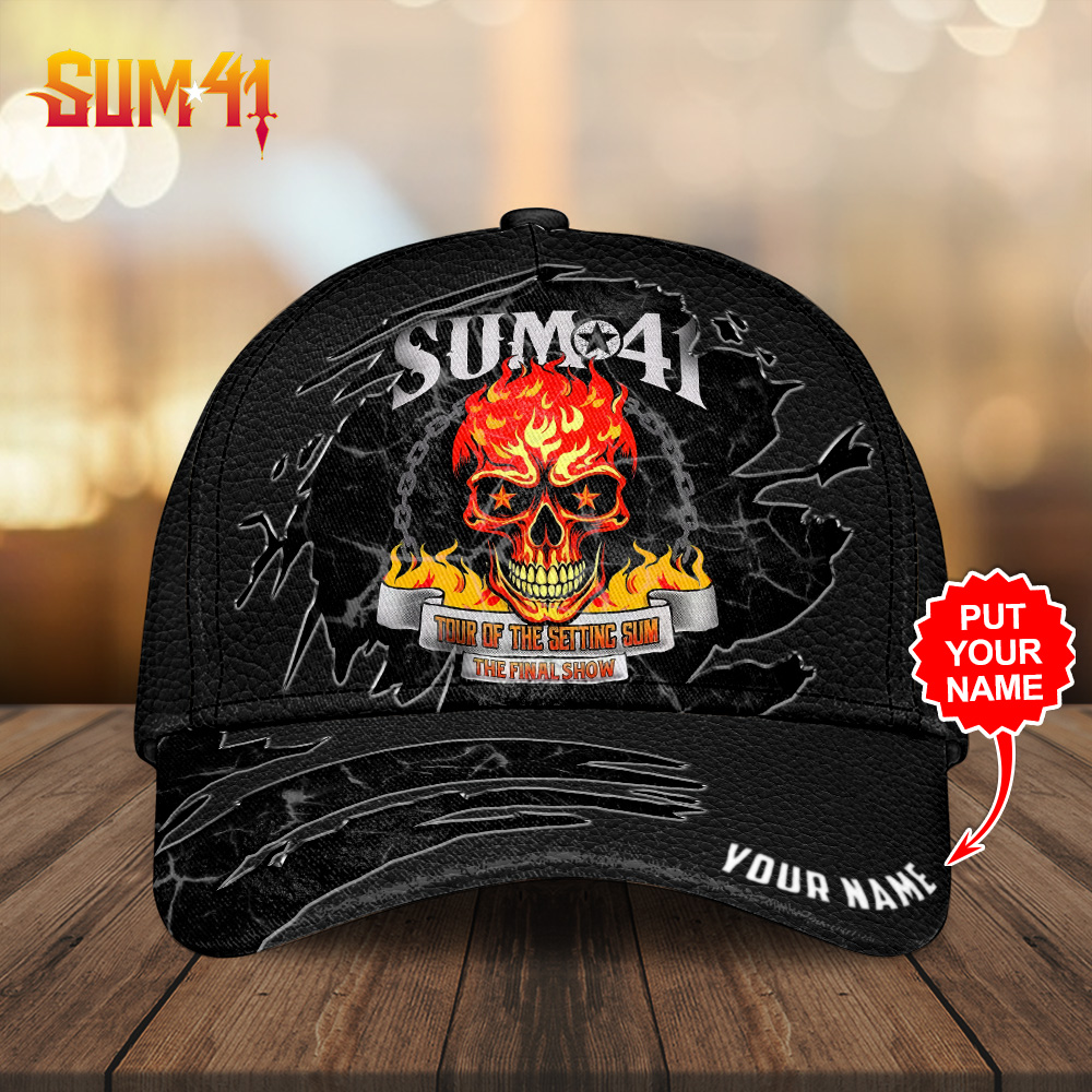 Sportswearmerch Personalized Sum 41 Music Classic Cap Gift For Fan