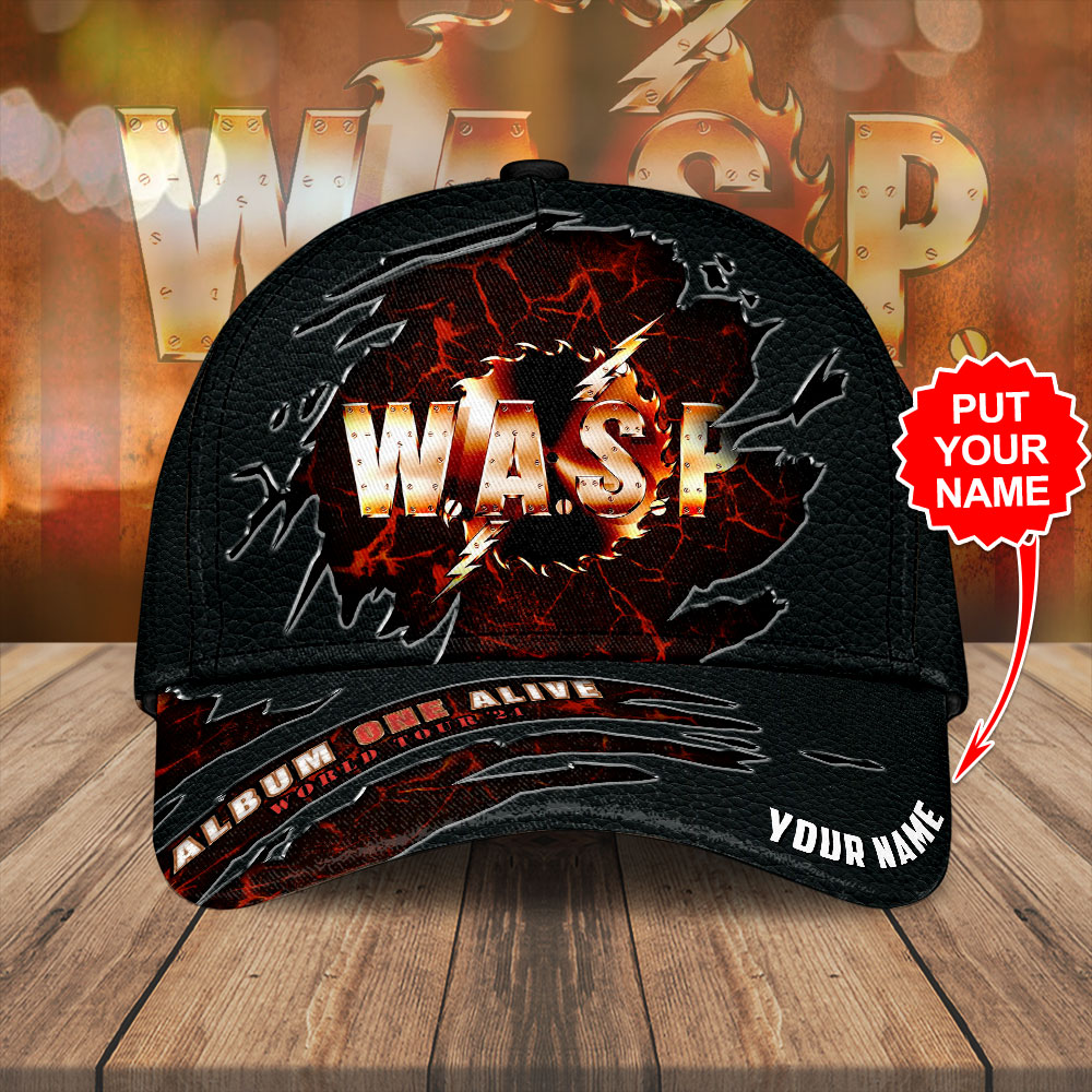 Sportswearmerch Personalized W.A.S.P. Music Classic Cap Gift For Fan
