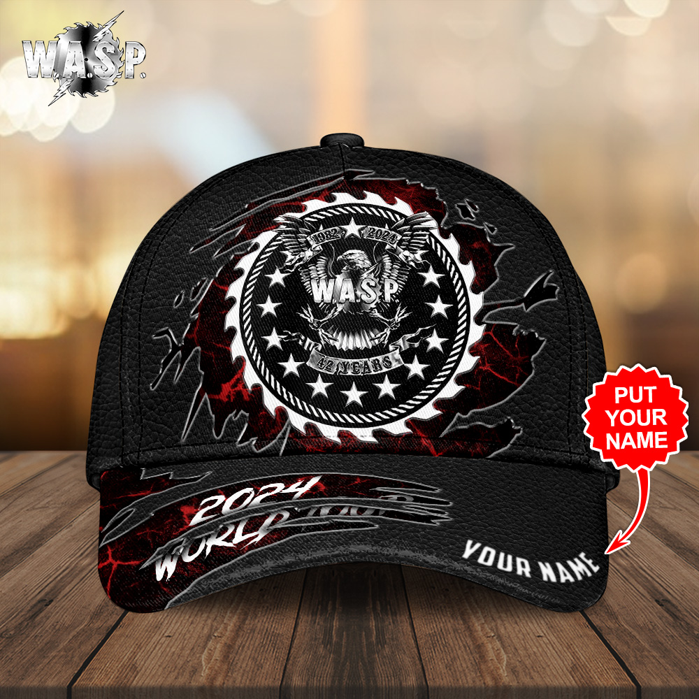 Sportswearmerch Personalized W.A.S.P. Music Classic Cap Gift For Fan