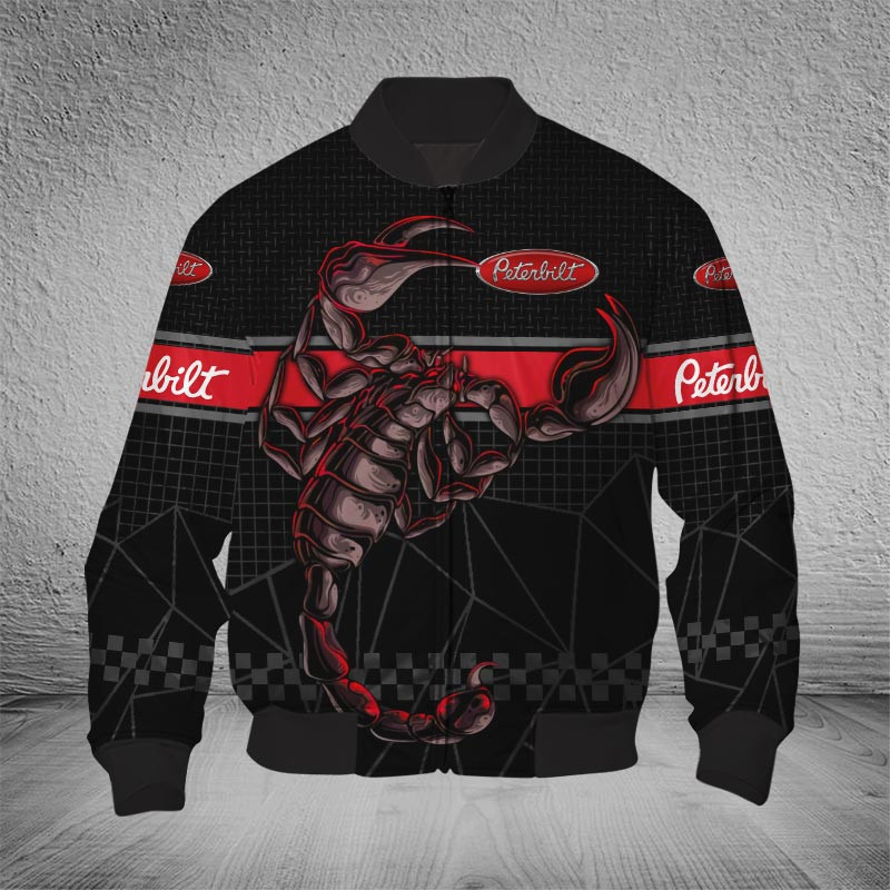 Sportswearmerch Peterbilt Trucks Bomber Jacket For Fan