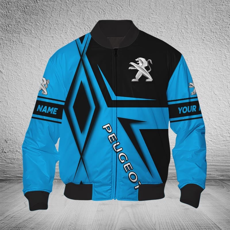 Sportswearmerch Peugeot Car Bomber Jacket For Fan
