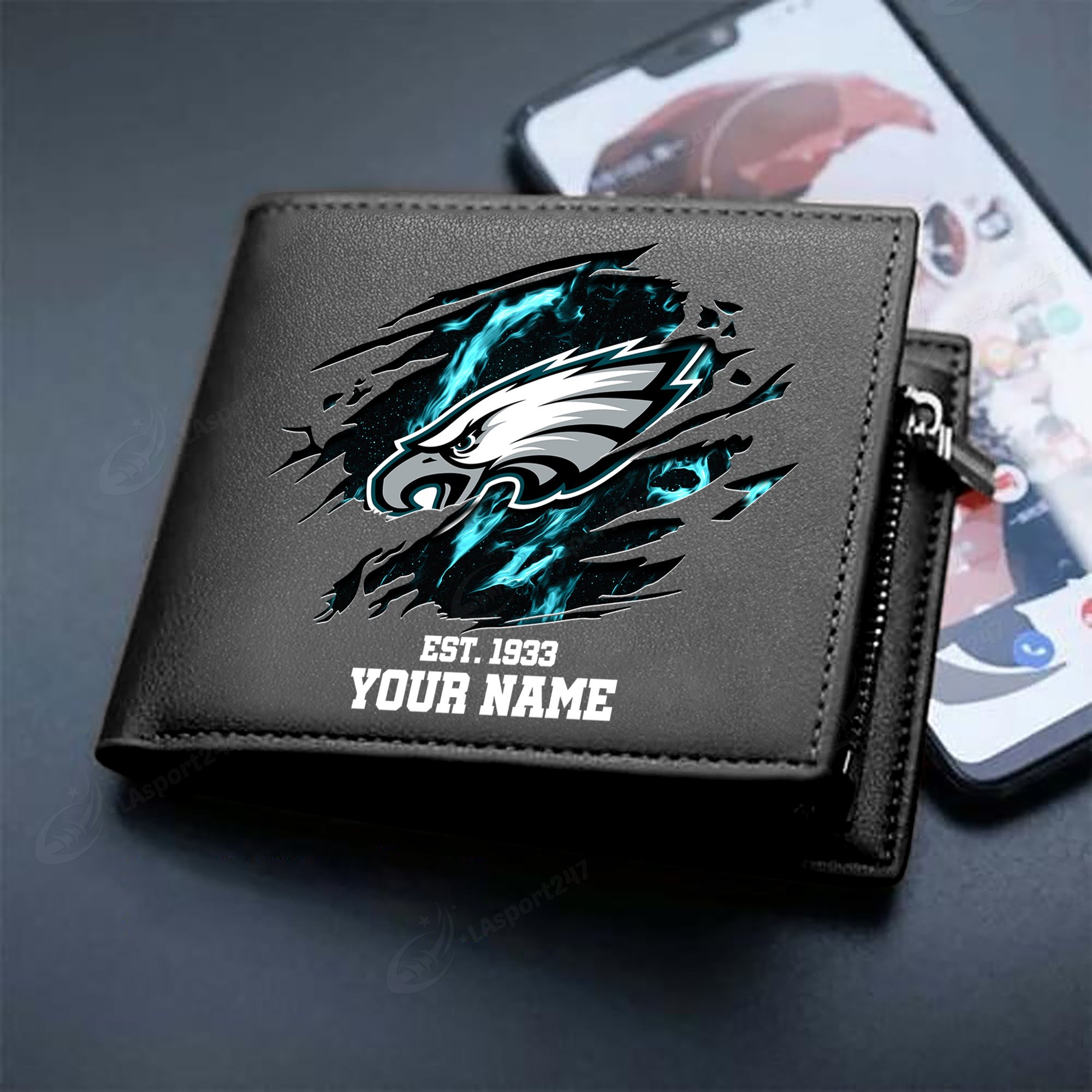 Sportswearmerch Philadelphia Eagles NFL Men Wallet For Fan