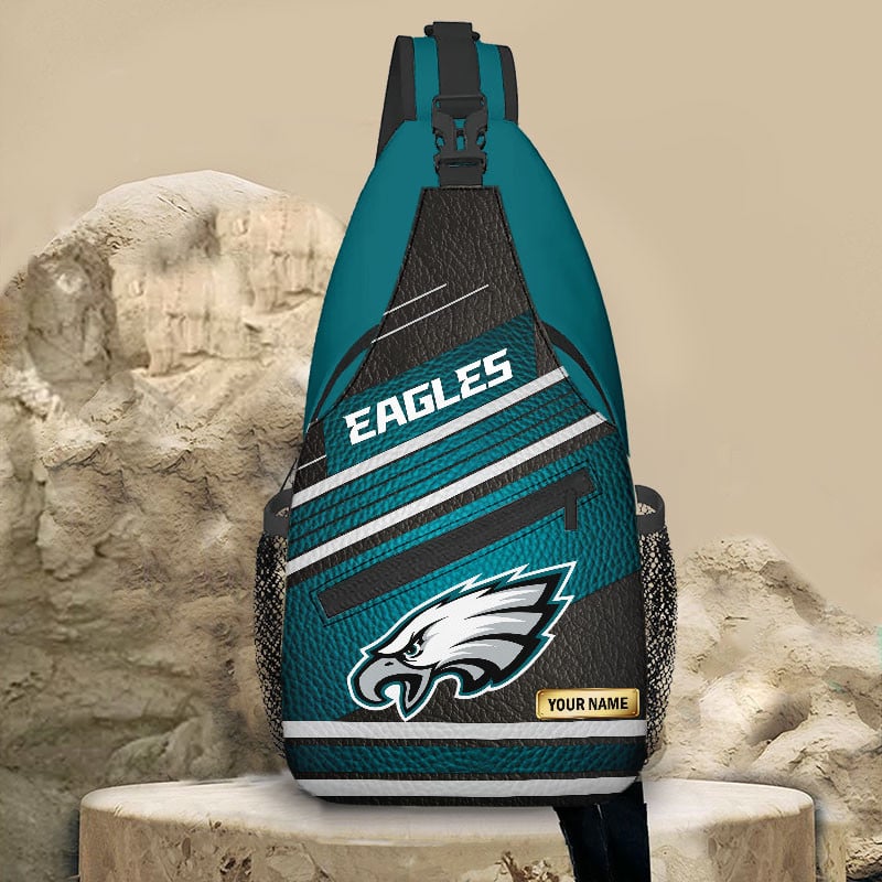 Sportswearmerch Philadelphia Eagles NFL Personalized Sling Bag For Fan