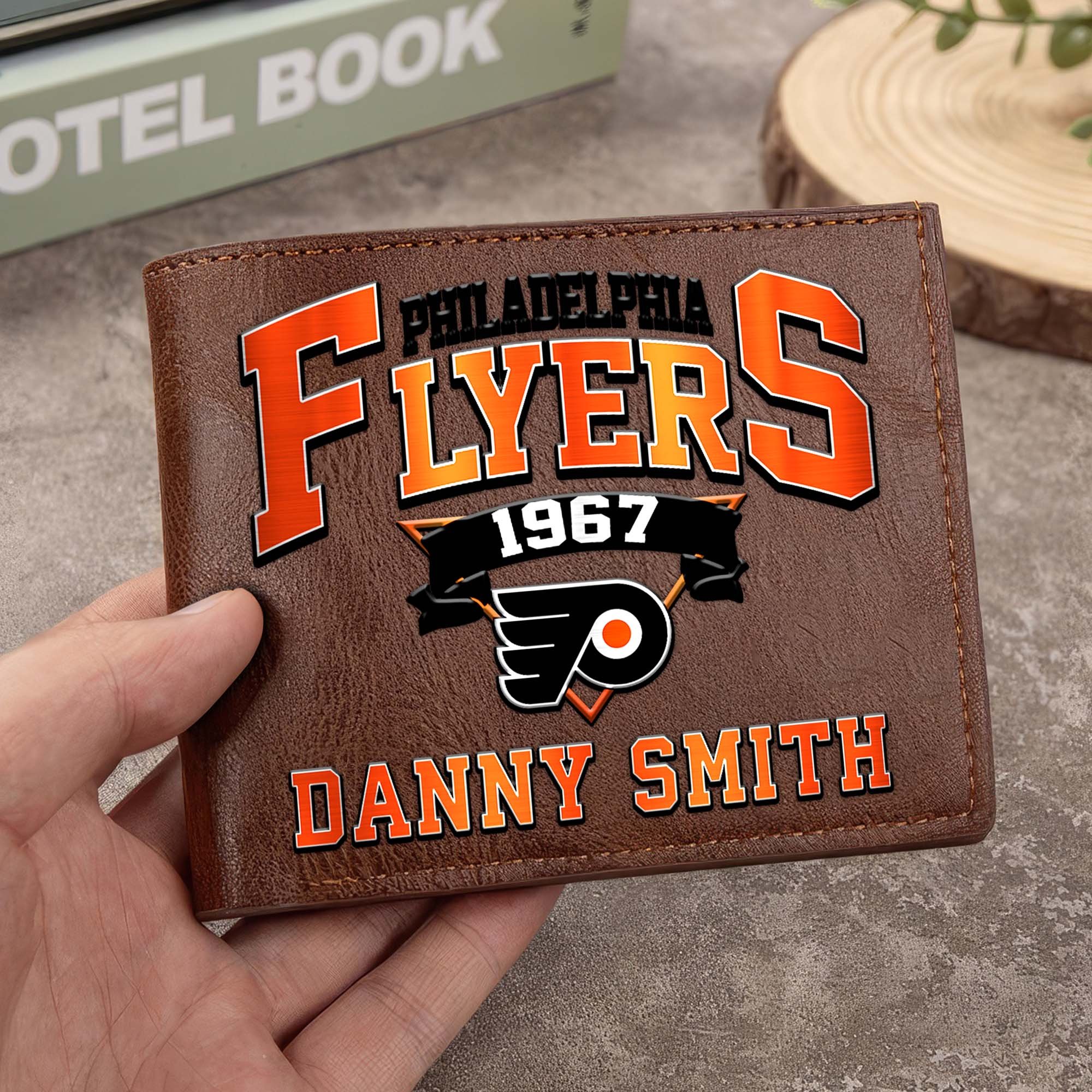 Sportswearmerch Philadelphia Flyers NHL Folded Wallet For Fan