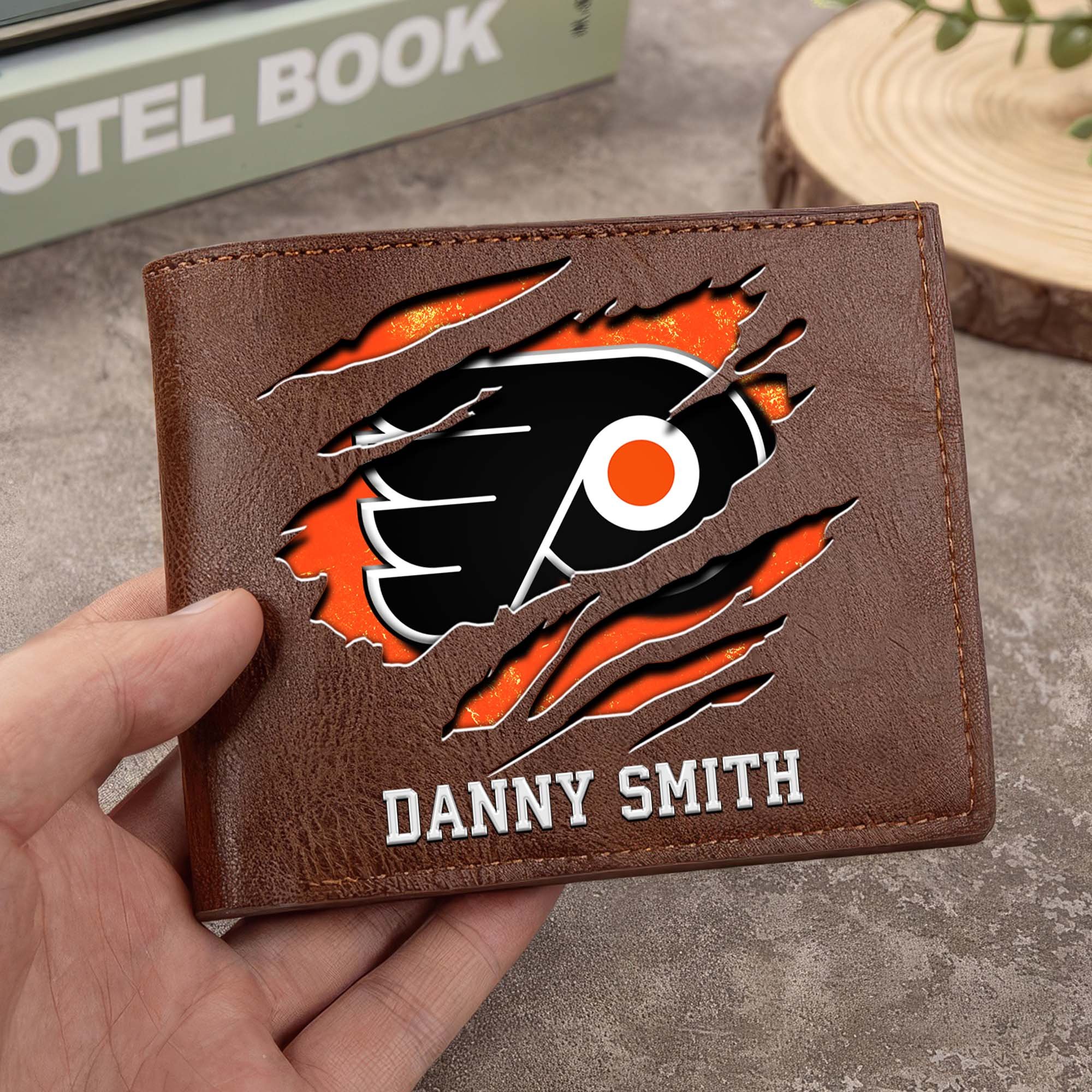 Sportswearmerch Philadelphia Flyers NHL Folded Wallet For Fan