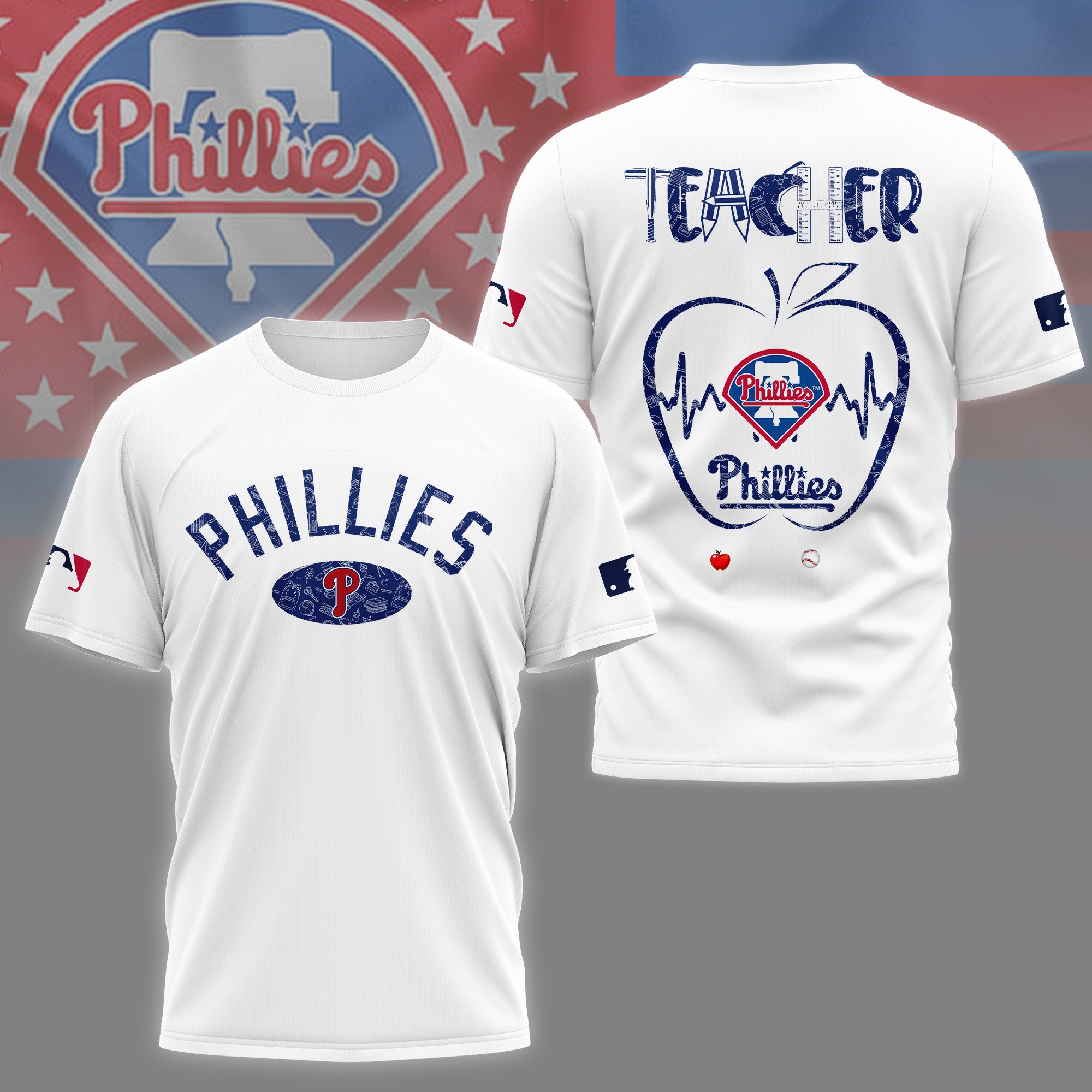 Sportswearmerch Philadelphia Phillies MLB Personalized T-shirt For Fan