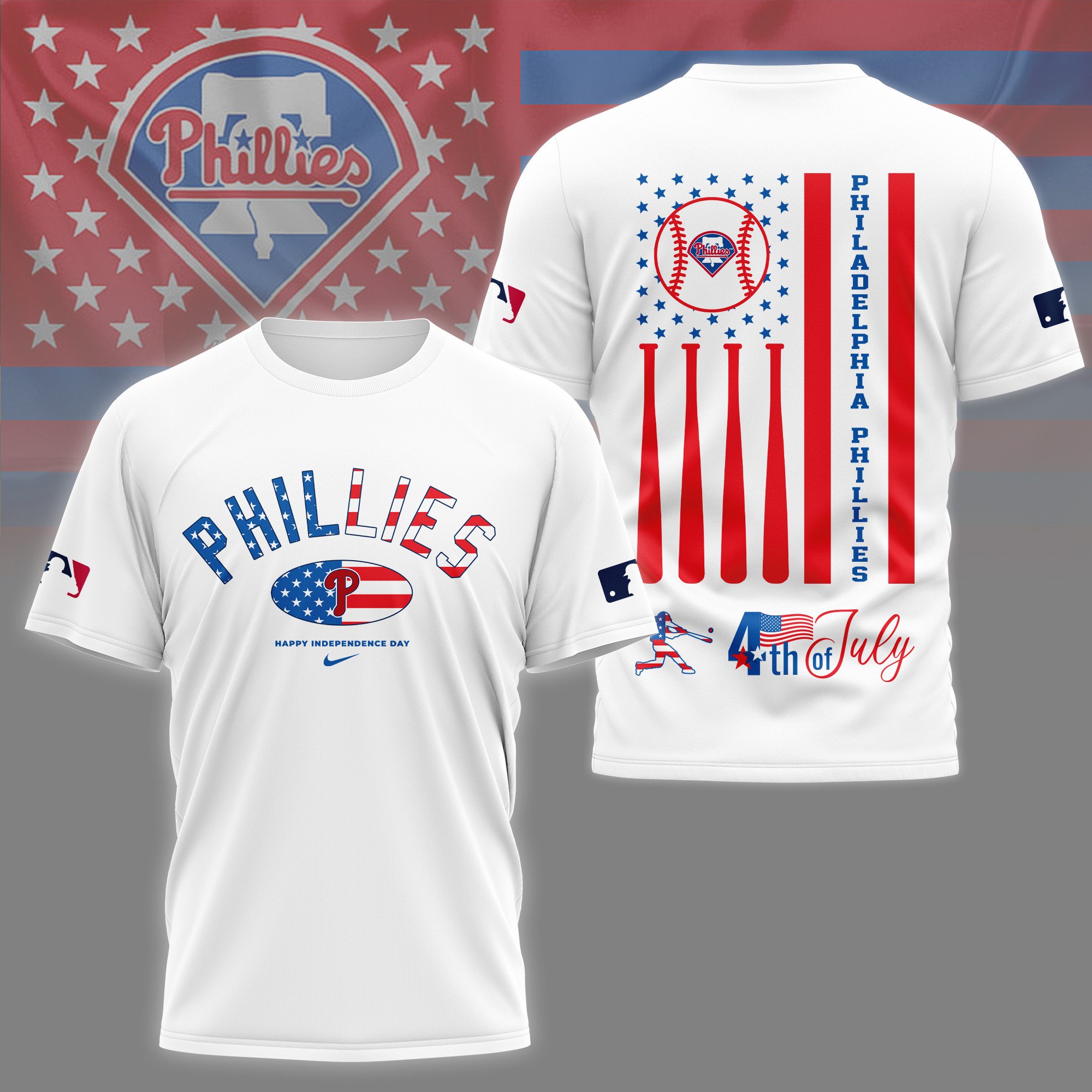 Sportswearmerch Philadelphia Phillies MLB Personalized T-shirt For Fan