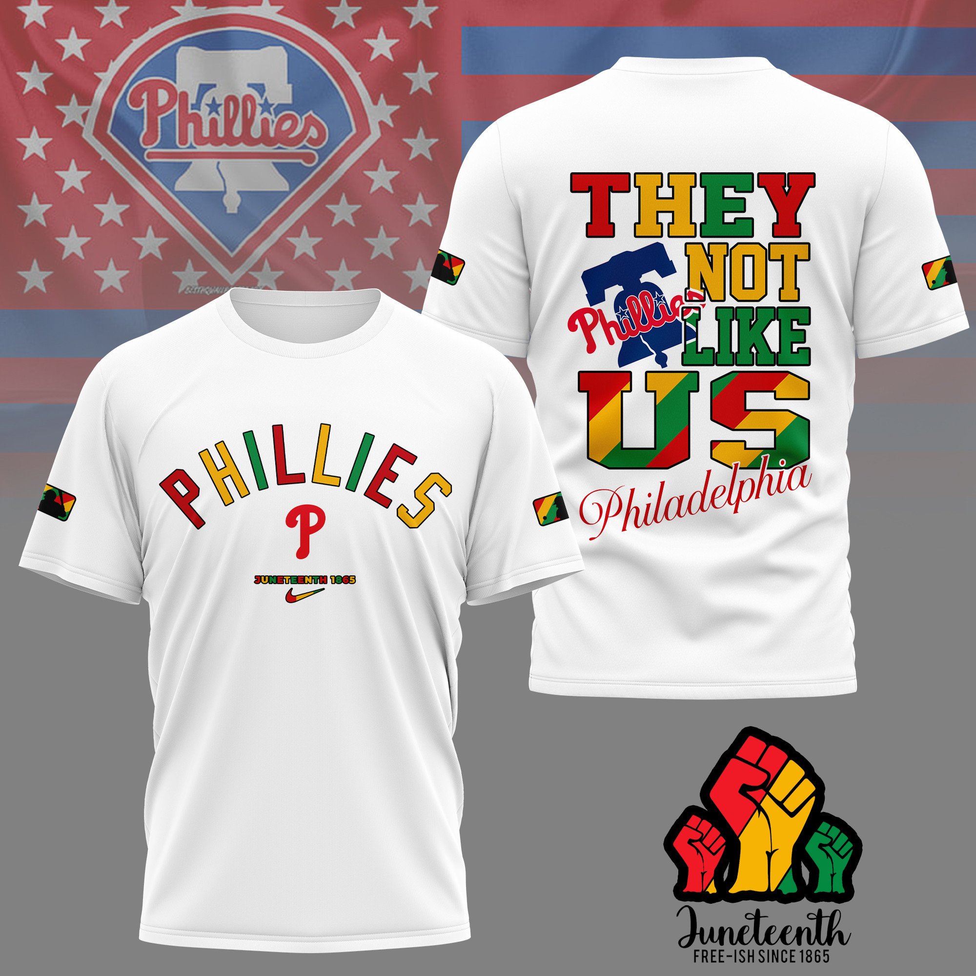 Sportswearmerch Philadelphia Phillies MLB Personalized T-shirt For Fan