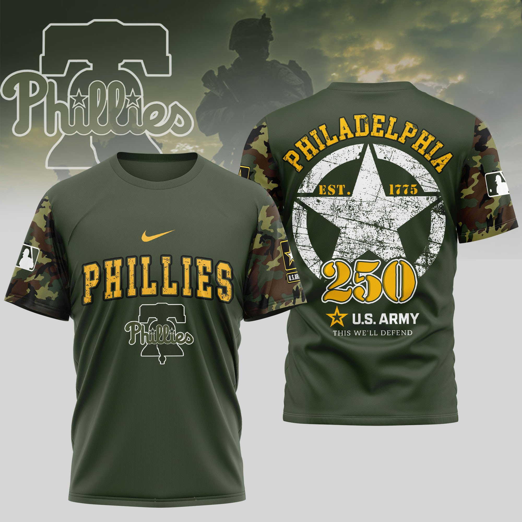 Sportswearmerch Philadelphia Phillies MLB Personalized T-shirt For Fan