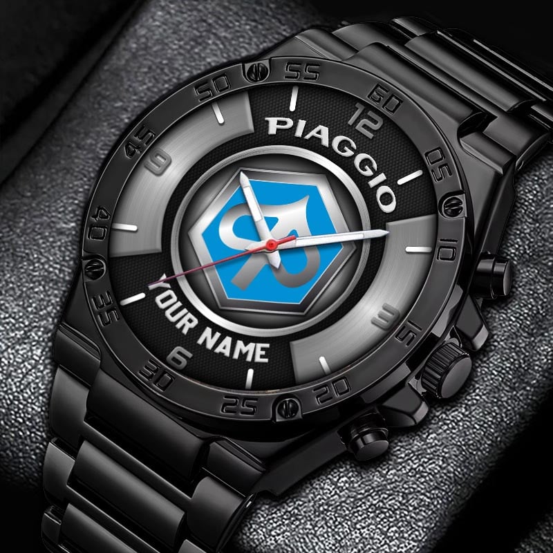 Sportswearmerch Piaggio Motorcycle Watch For Fan