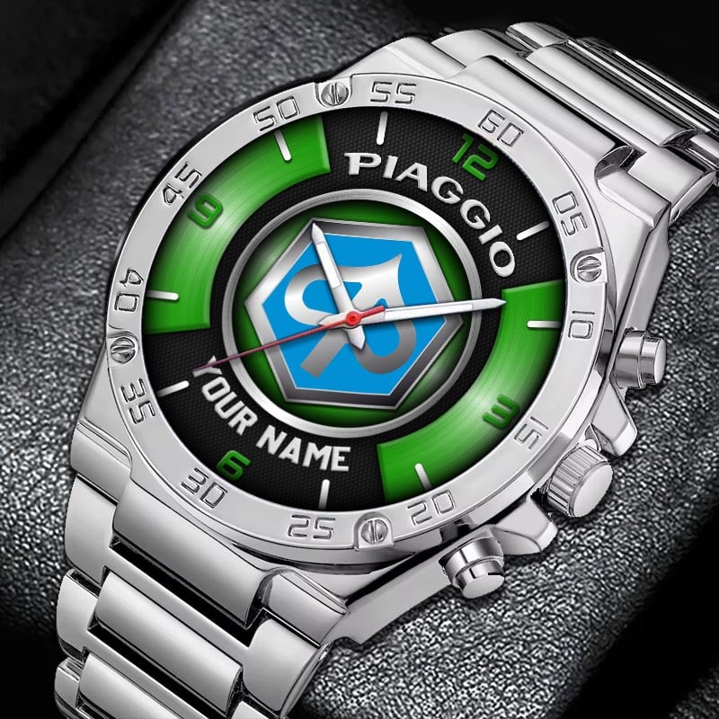 Sportswearmerch Piaggio Motorcycle Watch For Fan