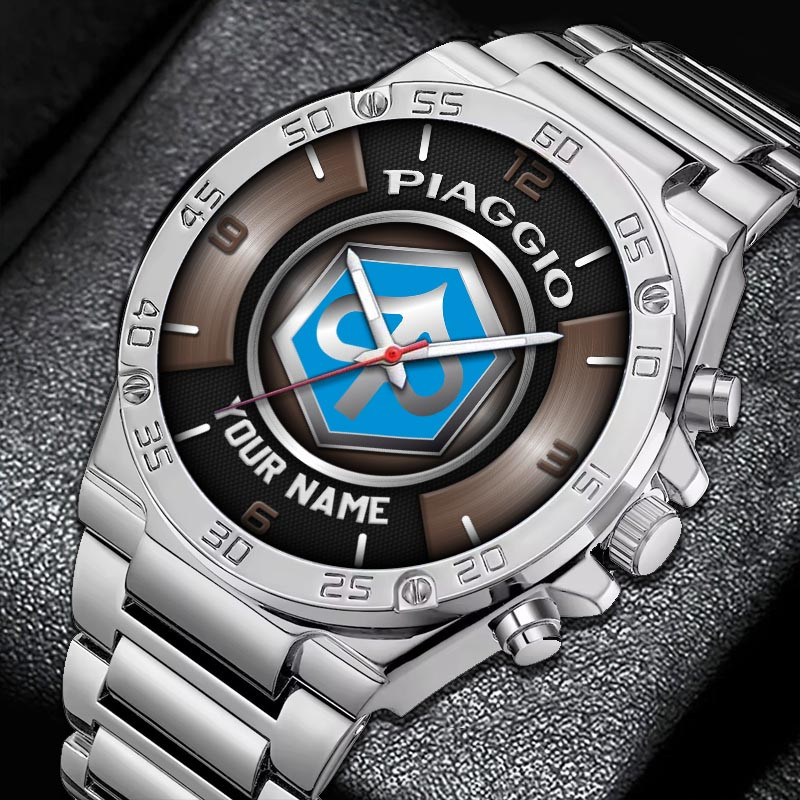 Sportswearmerch Piaggio Motorcycle Watch For Fan