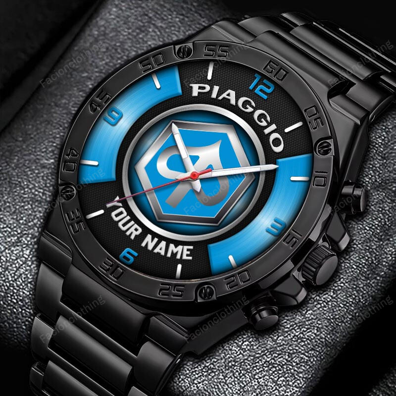 Sportswearmerch Piaggio Motorcycle Watch For Fan