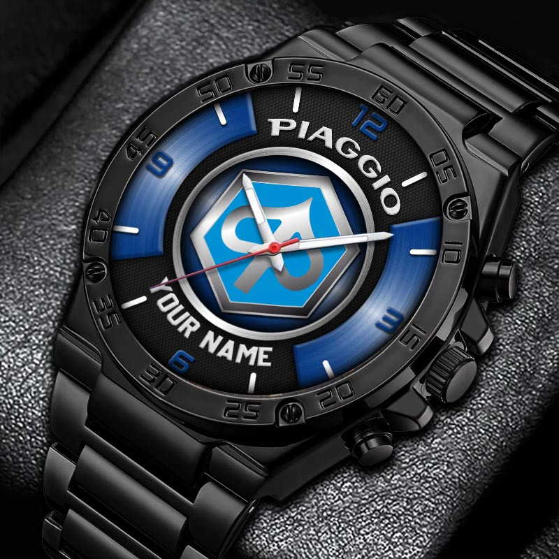 Sportswearmerch Piaggio Motorcycle Watch For Fan
