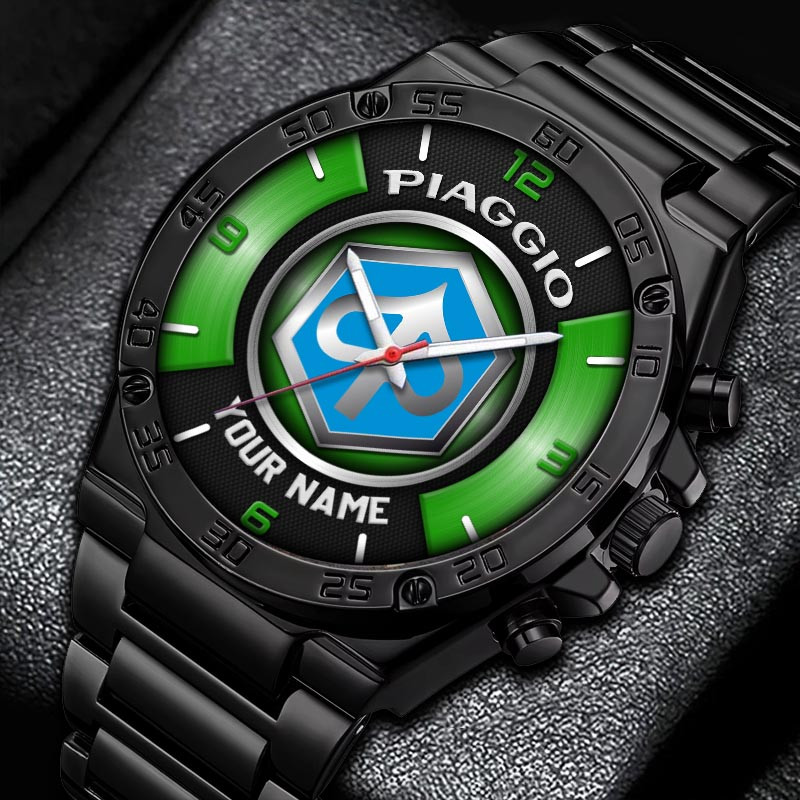 Sportswearmerch Piaggio Motorcycle Watch For Fan