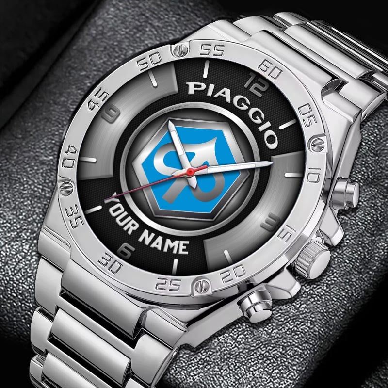 Sportswearmerch Piaggio Motorcycle Watch For Fan