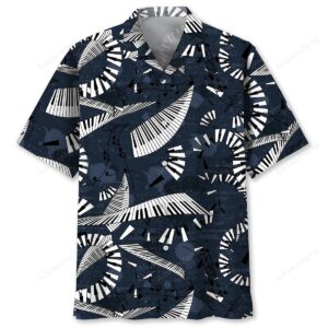 Sportswearmerch Piano Flying Music Hawaiian Shirt For Fan