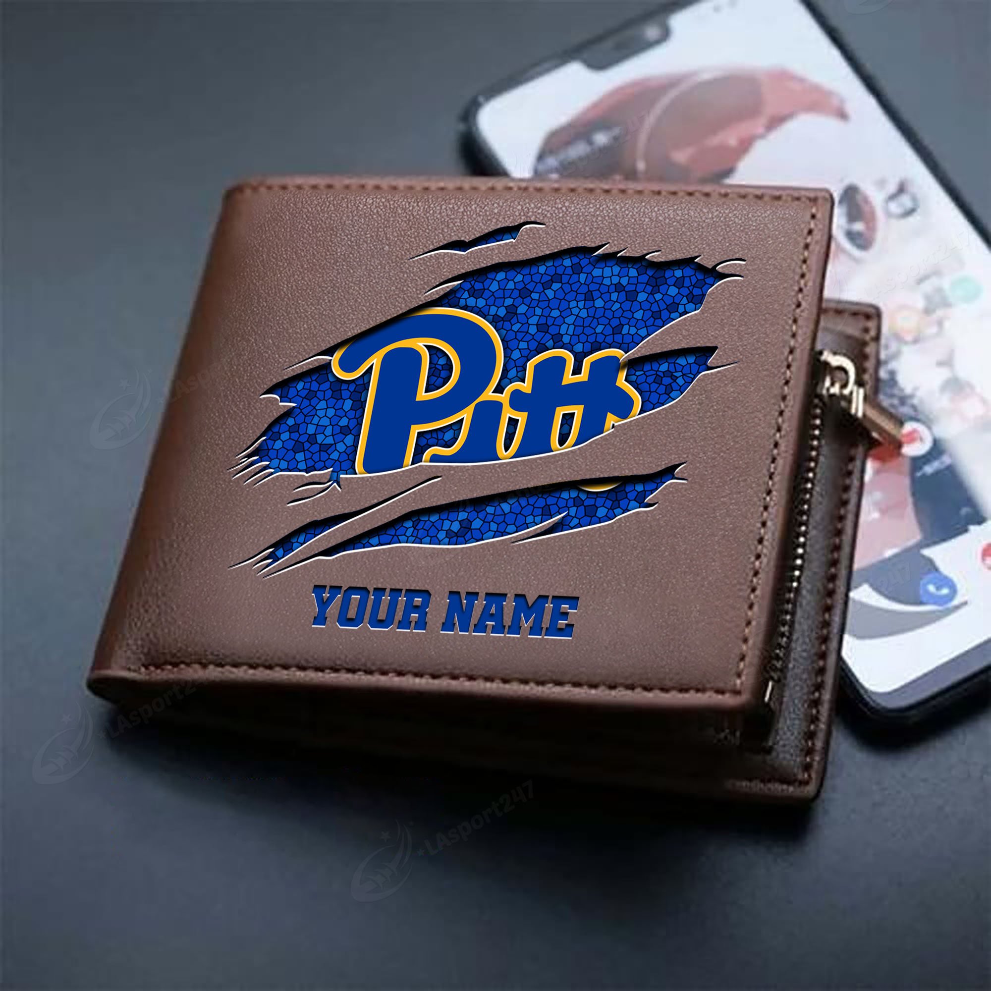 Sportswearmerch Pittsburgh Panthers NCAA Men Wallet For Fan