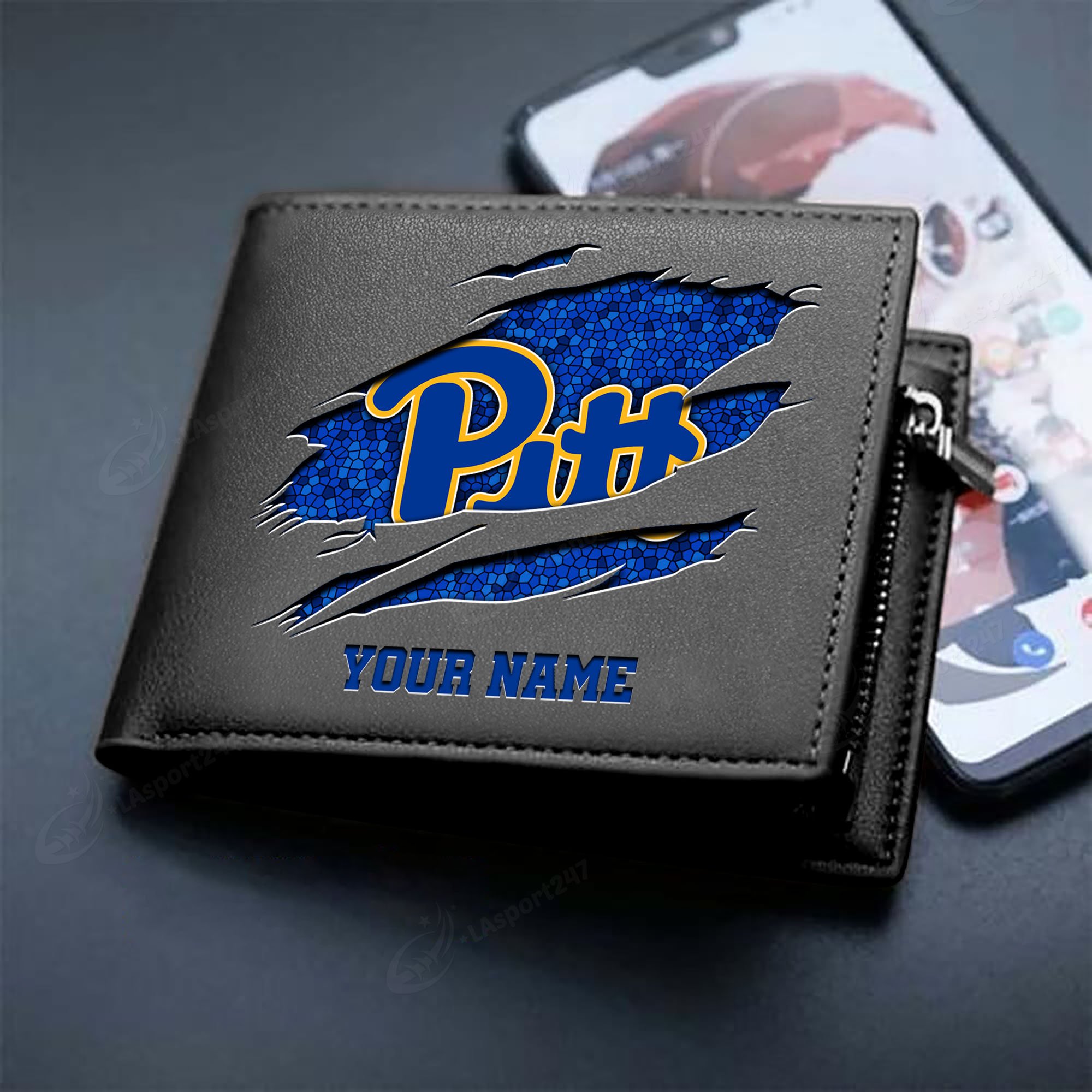 Sportswearmerch Pittsburgh Panthers NCAA Men Wallet For Fan