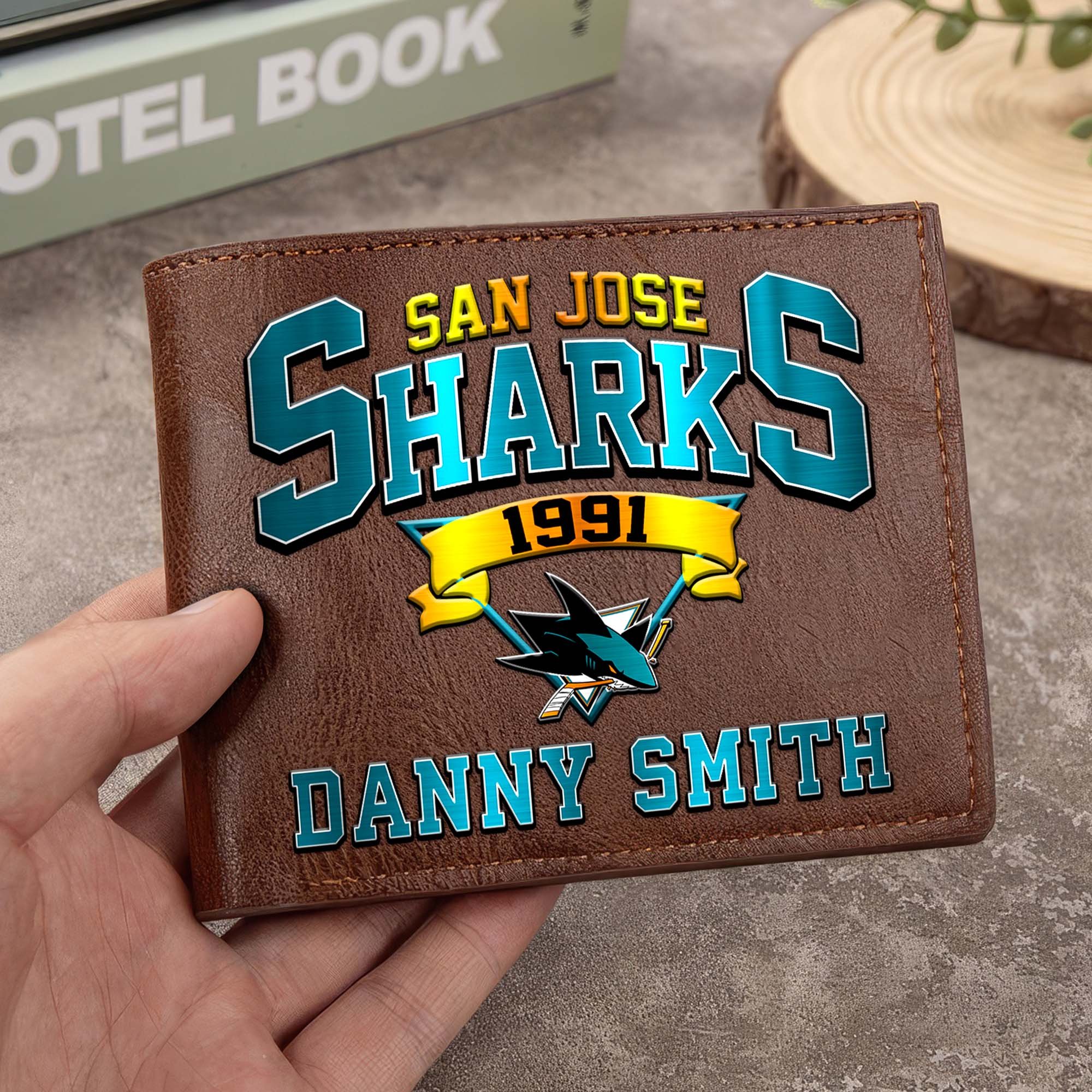 Sportswearmerch Pittsburgh Penguins NHL Folded Wallet For Fan