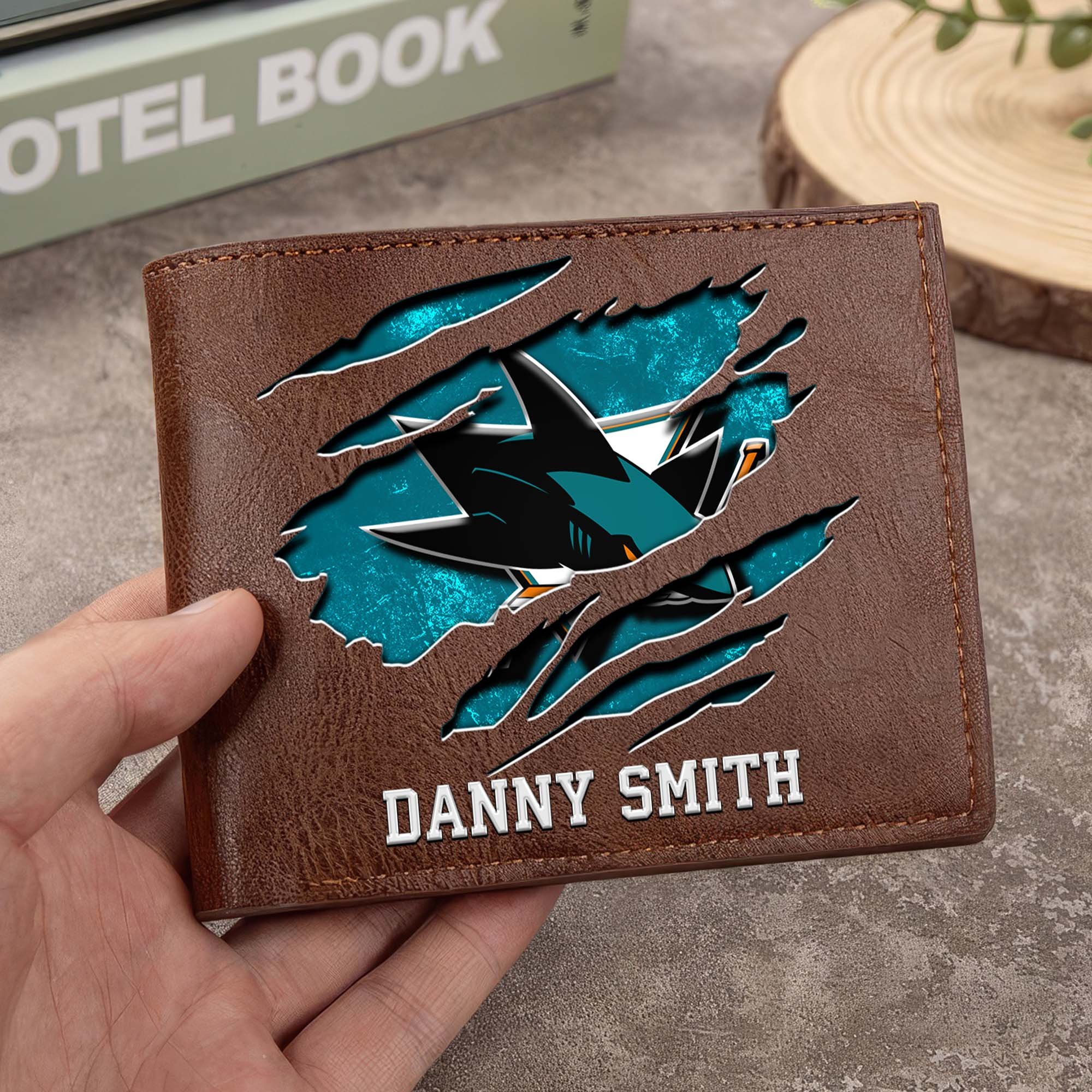 Sportswearmerch Pittsburgh Penguins NHL Folded Wallet For Fan
