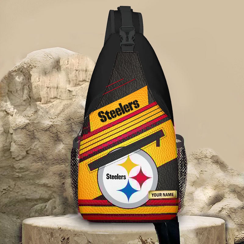 Sportswearmerch Pittsburgh Steelers NFL Personalized Sling Bag For Fan