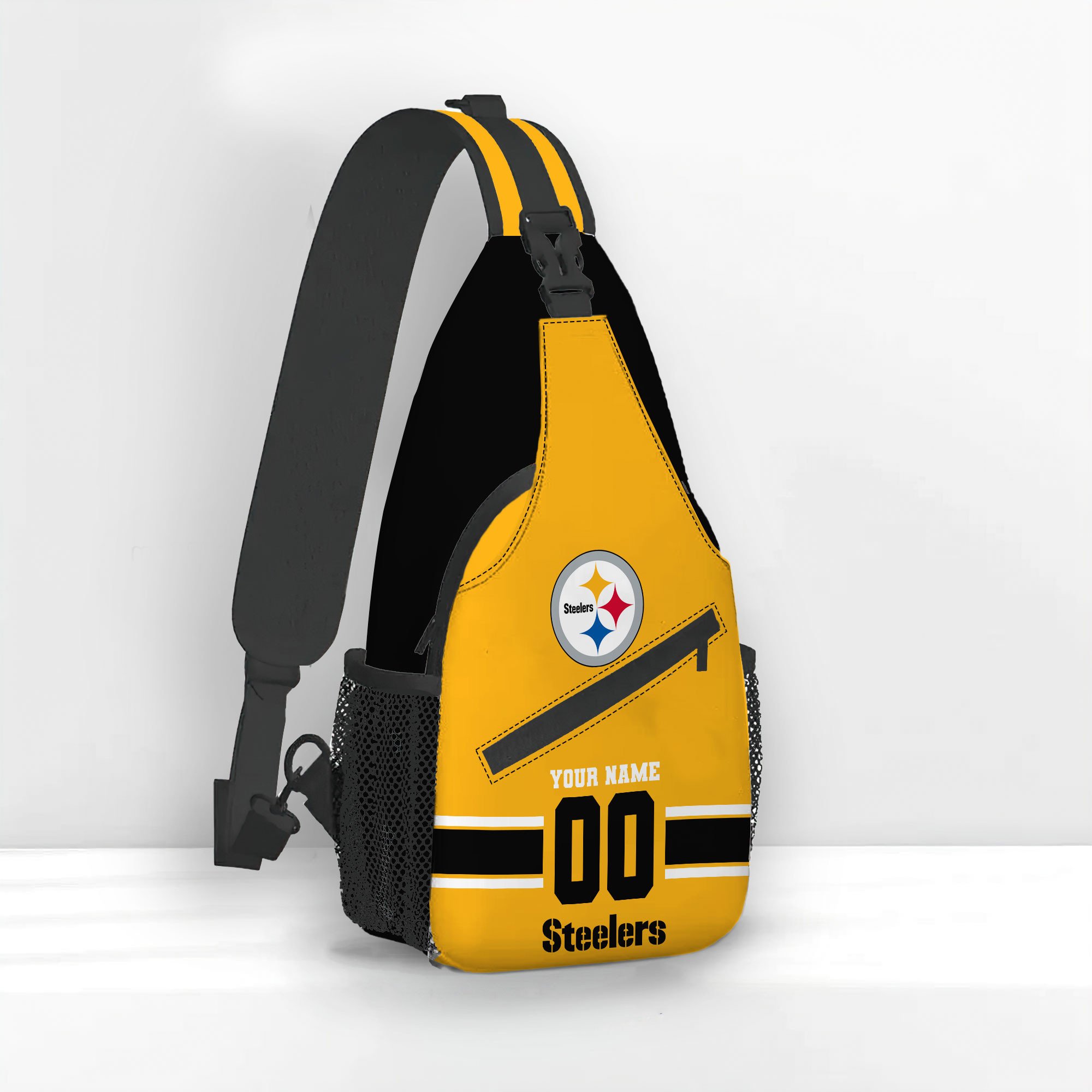 Sportswearmerch Pittsburgh Steelers NFL Personalized Sling Bag For Fan