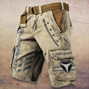 Sportswearmerch Polaris Car Slingshot Car Denim Shorts For Fan