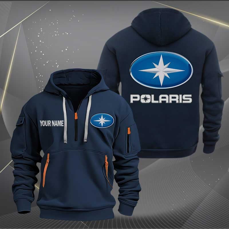 Sportswearmerch Polaris Motorcycles Personalized Half Zip Hoodie For Fan