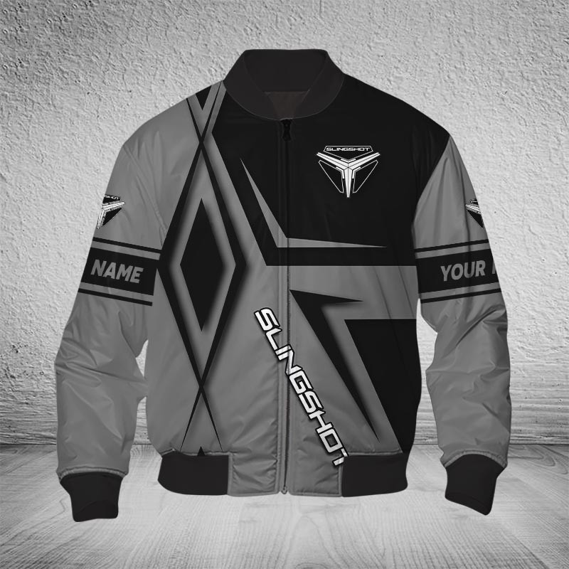 Sportswearmerch Polaris Slingshot Motorcycle Bomber Jacket For Fan