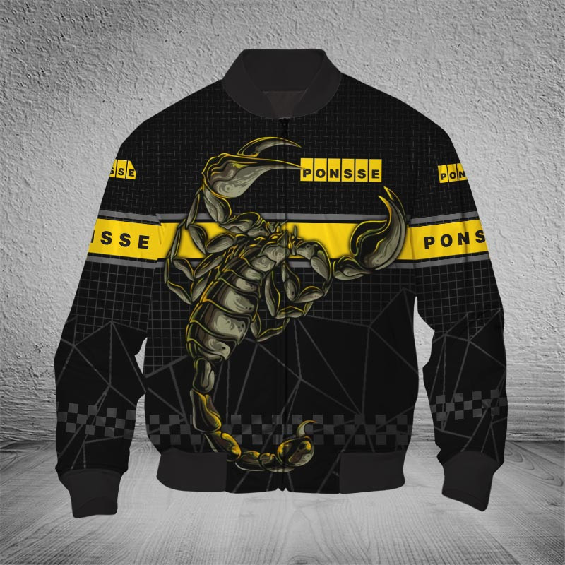Sportswearmerch Ponsse Trucks Bomber Jacket For Fan
