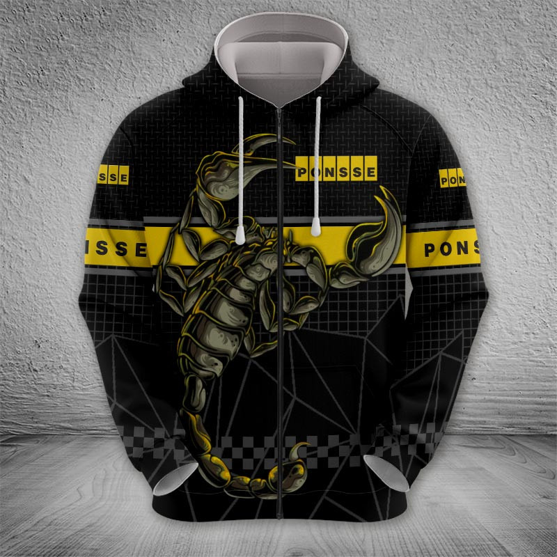 Sportswearmerch Ponsse Trucks Zip Hoodie For Fan