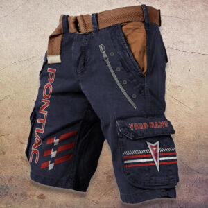 Sportswearmerch Pontiac Car Denim Shorts For Fan