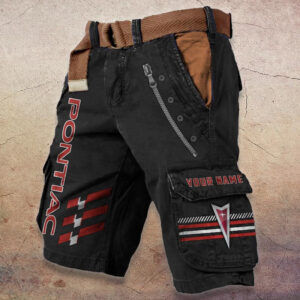 Sportswearmerch Pontiac Car Denim Shorts For Fan