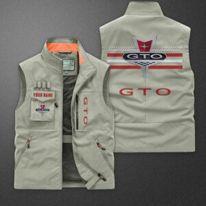 Sportswearmerch Pontiac Car GTO Pocket Vest For Fan