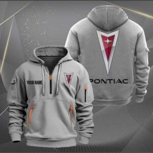 Sportswearmerch Pontiac Car Half Zip Hoodie For Fan